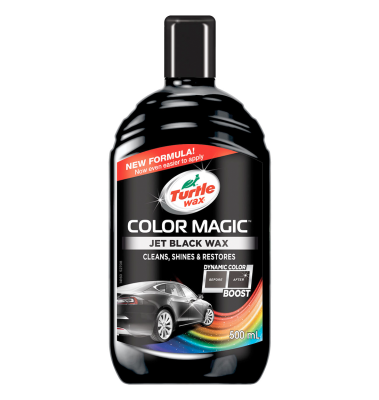 Turtle Wax Color Magic Jet Black Wax 500 ml