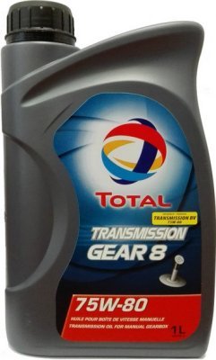 Total Traxium Gear 8 75W-80 1L
