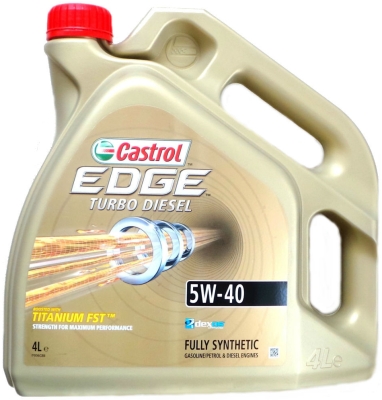 Castrol EDGE Turbo Diesel 5W-40 4L