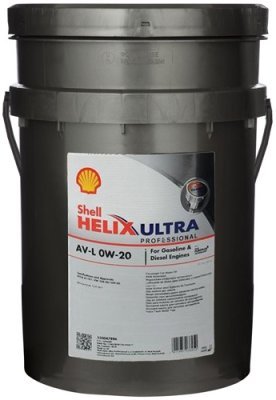 Shell Helix Ultra Professional AV-L 0W-20 20L