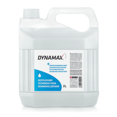 DYNAMAX ÁSVÁNYVÉDESÍTETT TECHNIKAI VÍZ 2L