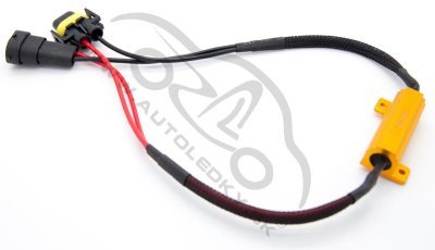 LED ellenállás 50W 6ohm típusú H11