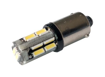 LED autóizzó BA9s T4W fehér 3. generáció