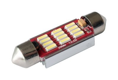 Autoizzó Sulfid C6W 39mm Canbus fehér 3. generáció.