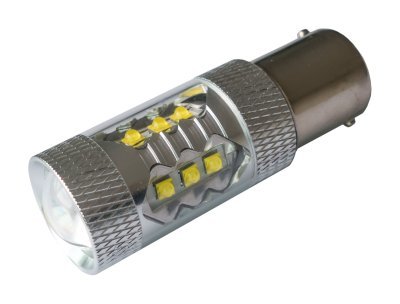 Cree LED autó izzó BA15s P21W Canbus fehér