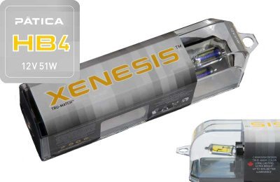 XENESIS™ halogén izzók Neon Yellow HB4