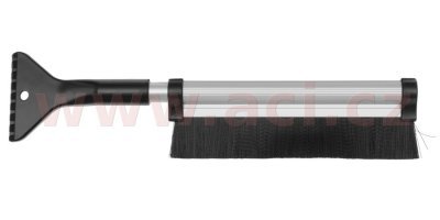 teleskopická škrabka na led s košťátkem (hliníkové tělo) délka 44 - 66 cm