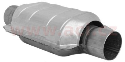 katalyzátor benzín EURO 3 do 1400 ccm - 90 PS, ker. vložka, vněj. průměr 57 mm (plochý)