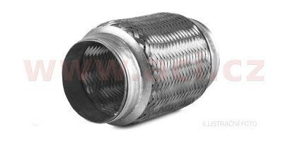pružný člen výfuku STANDARD, vnitř. průměr 45 mm / celk. délka 200 mm