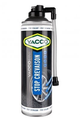 YACCO sprej na opravu defektu pneumatik STOP CREVAISON 500ml