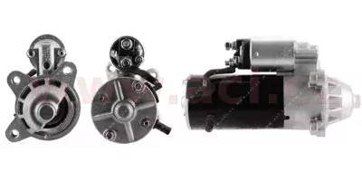 startér 12 V/2.2 kW (10 zubů) originální díl repasovaný firmou LUCAS (+vratná část 700 Kč/30 €)