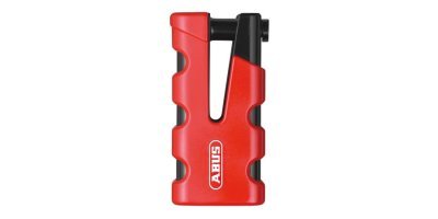 zámek na kotoučovou brzdu Granit Sledg Grip (tloušťka třmenu 13 mm), ABUS (červený)