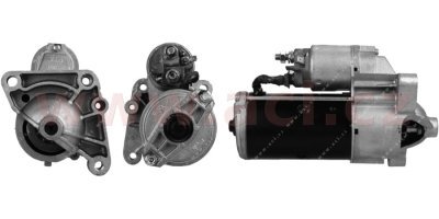 startér 12 V/2.2 kW (10 zubů) originální díl repasovaný firmou LUCAS (+vratná část 700 Kč/30 €)