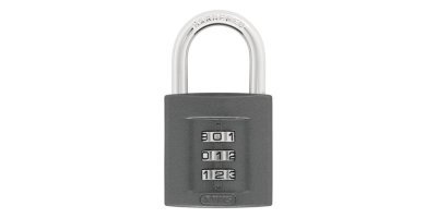 visací zámek s otočnou číselnou kombinací (průměr třmenu 6 mm), ABUS