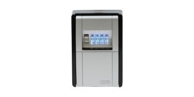 univerzální schránka na klíče se 4 místným kódem KeyGarage LED (rozměry 80 x 45 x 120 mm), ABUS