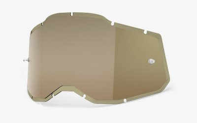plexi Injected Racecraft 2/Accuri 2/Strata 2, 100% (olívazöld króm, Anti-fog)