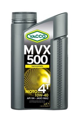 YACCO motorový olej polosyntetický MVX 500 4T 10W40 1l