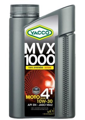 YACCO motorový olej plně syntetický MVX 1000 4T 10W30 1l