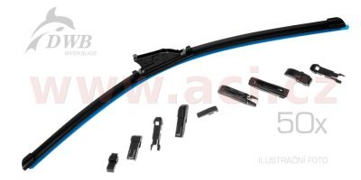 lapos ablaktörlő adapterrel, DWB (30+20 db ingyenes készlet) (550 mm)