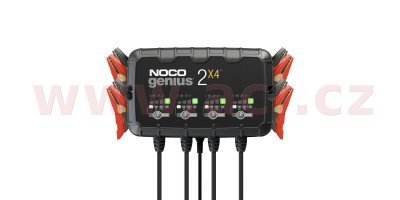 Töltő 4 NOCO 2x4, 6/12 V, 2-40 Ah, 2 A akkumulátor töltéséhez
