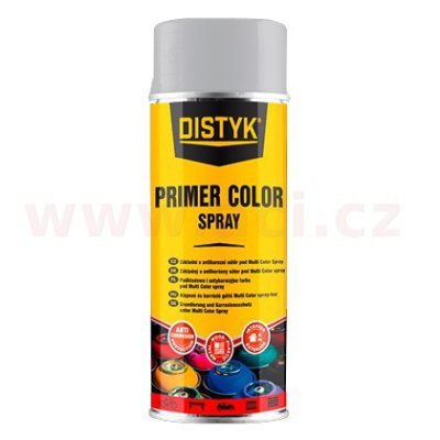 Primer color spray 400 ml DISTYK - RAL7040 sv. szürke