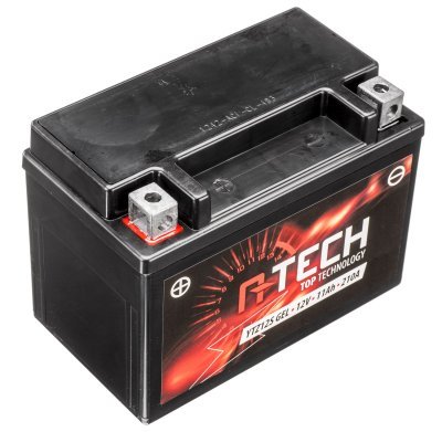 12V-os akkumulátor, YTZ12S, YTZ12S-BS GEL, 12V, 11Ah, 210A, karbantartásmentes GEL technológia 150x88x110 A-TECH (gyártás során aktiválódott)