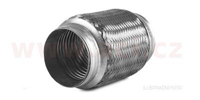 pružný člen výfuku PREMIUM, vnitř. průměr 60 mm / celk. délka 90 mm