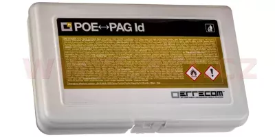 sada pro indentifikaci POE/PAG oleje (sada 4 testovacích lahviček)