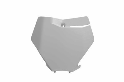 čelní číslová tabulka KTM, RTECH (bílá)