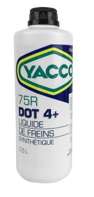 YACCO brzdová kapalina 75 R DOT 4+ 500ml - Brake fluid