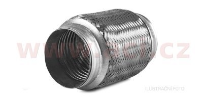 PREMIUM kipufogó rugalmas elem, belső átmérő 54 mm / összes hossz 100 mm