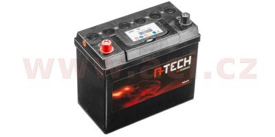 45Ah baterie, 340A, levá A-TECH 238x129x225 (úzké póly)