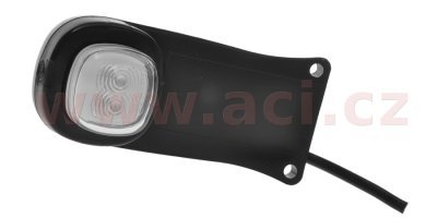 oldalsó pozíciós LED világítás narancssárga tartóval 12/24V TEHERAUTÓ L=P