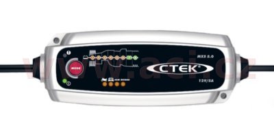 CTEK MXS 5.0 NEW töltő hőmérséklet érzékelővel 12 V, 120 Ah, 5 A