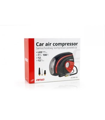 Autós kompresszor 12V LED ACOMP-08