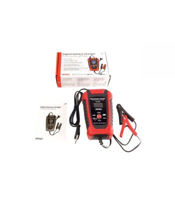 AMiO AMiO Autó/motor digitális töltő 12V/24V - 6A/3A - DBC-03