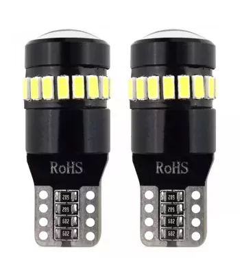 AMiO LED žiarovky CANBUS 18SMD 3014 + 1SMD 1SMD T10 W5W White 12V/24V