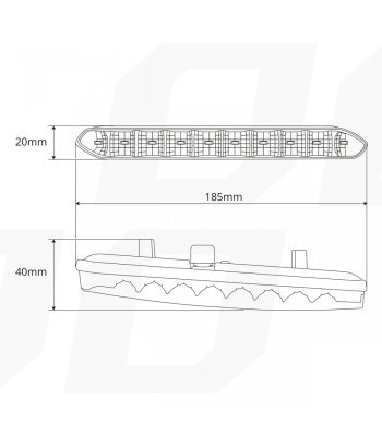 AMiO Napi világító lámpák DRL 810 ver.2