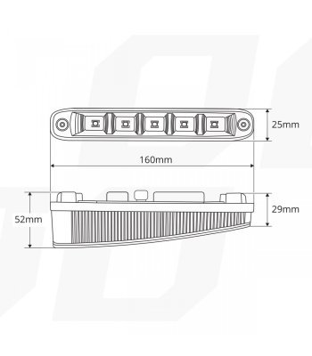 AMiO Nappali világítás DRL 506HP