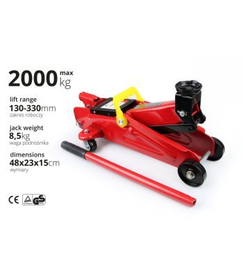 Hydraulický zdvihák 2T