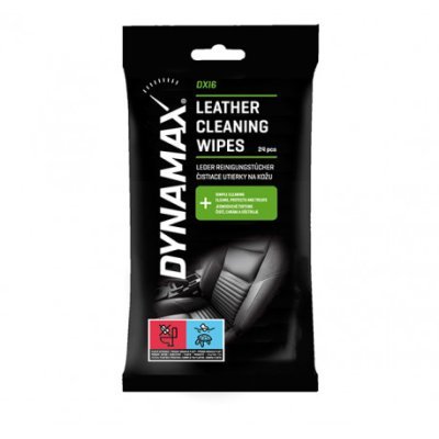 DYNAMAX DXI6 LEATHER CLEANING WIPES 24KS