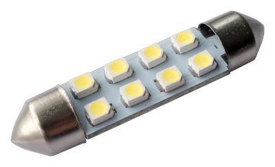 Autoizzó Sulfid C10W 42mm fehér