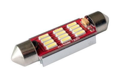 Sulfid C10W 42mm Canbus fehér autóizzó 3. generáció.