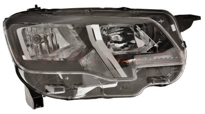 első lámpa H7+H1 elektromos vezérlésű motorral ORIGINÁL P