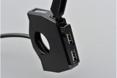 USB-A zásuvka tenká dvojitá, Daytona