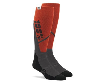 TORQUE MX zoknik, 100% -USA (narancssárga/szürke, S/M méret)