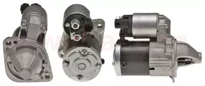 startér 12 V/0.9 kW (10 zubů) originální díl repasovaný firmou LUCAS (+vratná část 1 200 Kč/50 €)
