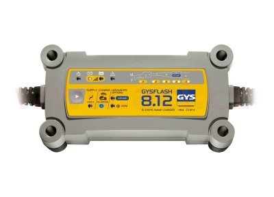GYSFLASH 8.12 töltő, 12 V 15-160 Ah, 4 A