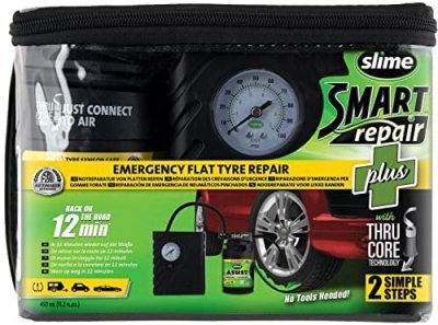 Slime Smart Repair Plus javító készlet – személygépkocsik defektjeihez