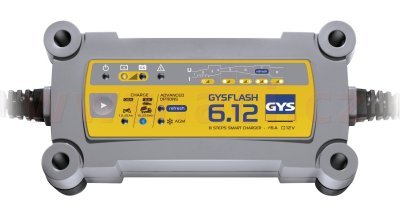 GYSFLASH 6.12 töltő CAN-BUS funkcióval 12 V, 125 Ah, 6 A